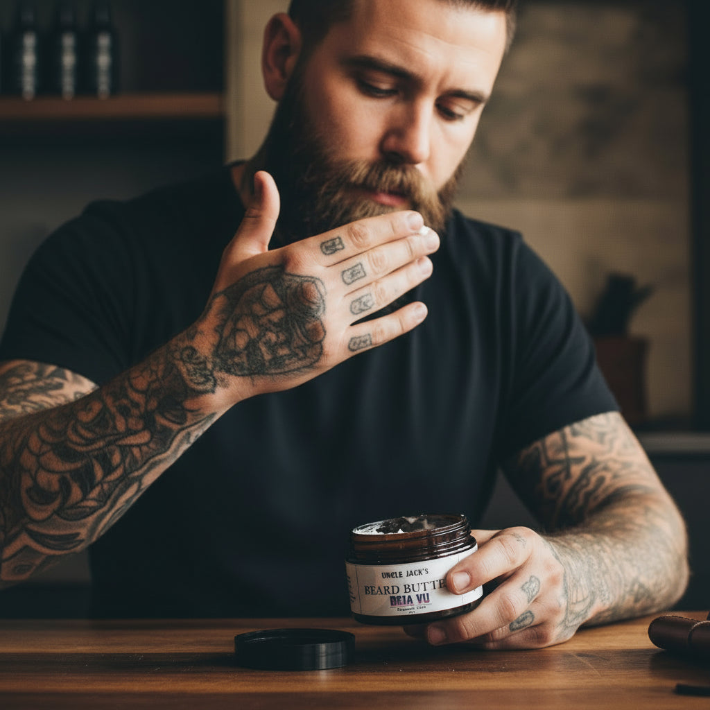 Deja Vu Beard Butter by Uncle Jack's - Bergamot + Clove