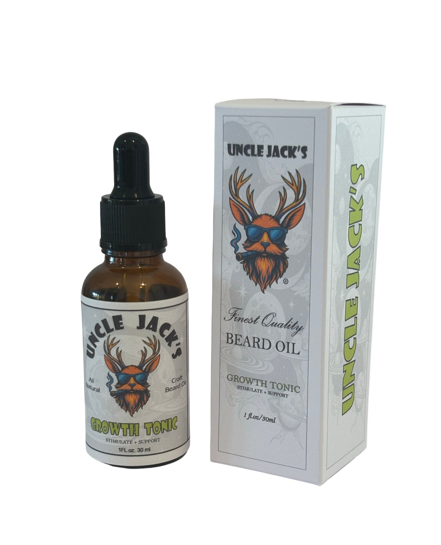 "GROWTH TONIC"  Encourages natural beard growth