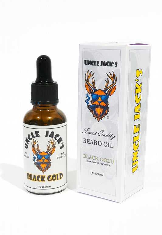 "BLACK GOLD" Smoky Coffee, Leather, Warm spice