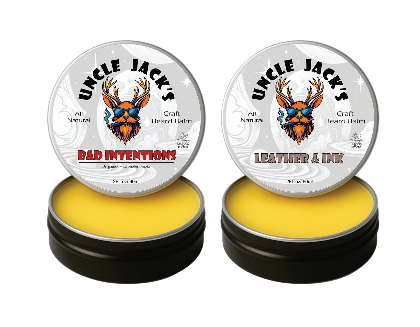 2OZ BEARD BALM 2-PACK