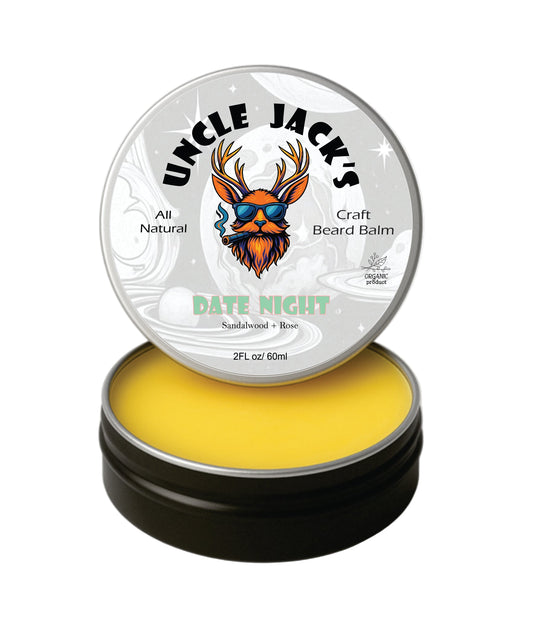 Date Night Beard Balm by Uncle Jack's - Sandalwood + Rosemary