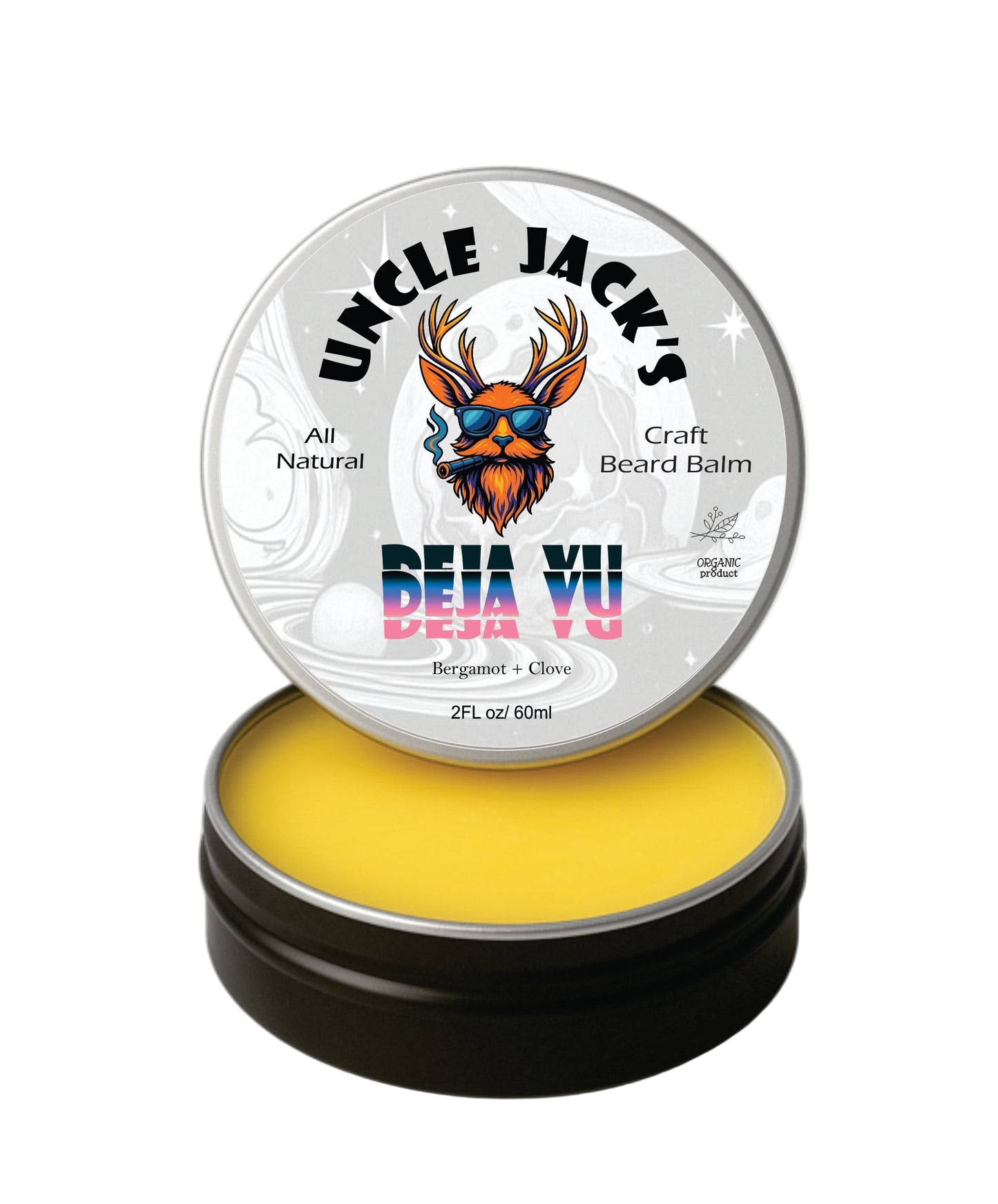 Deja Vu Beard Balm by Uncle Jack's - Bergamot + Clove