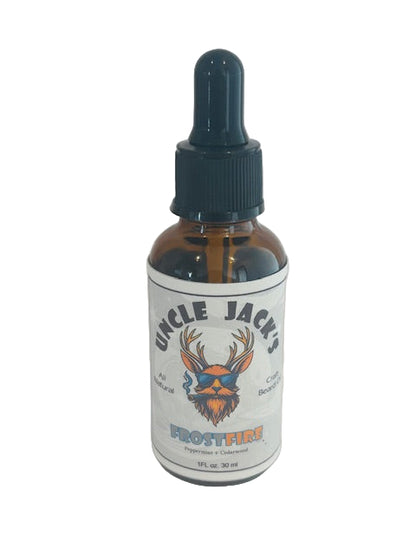 "FROSTFIRE" peppermint + cedarwood