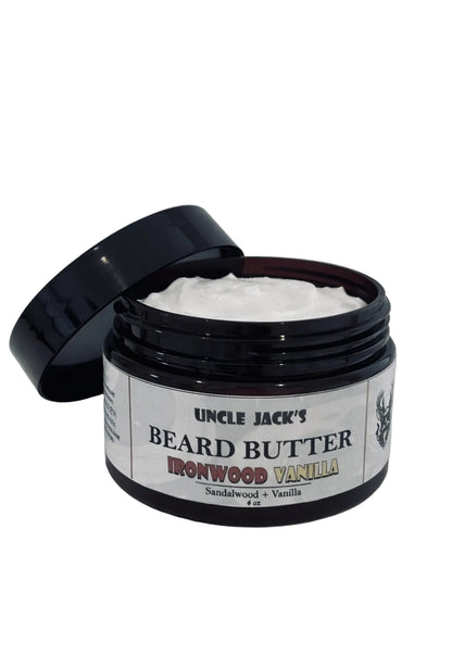 Ironwood Vanilla Beard Butter by Uncle Jack's - Sandalwood + Vanilla