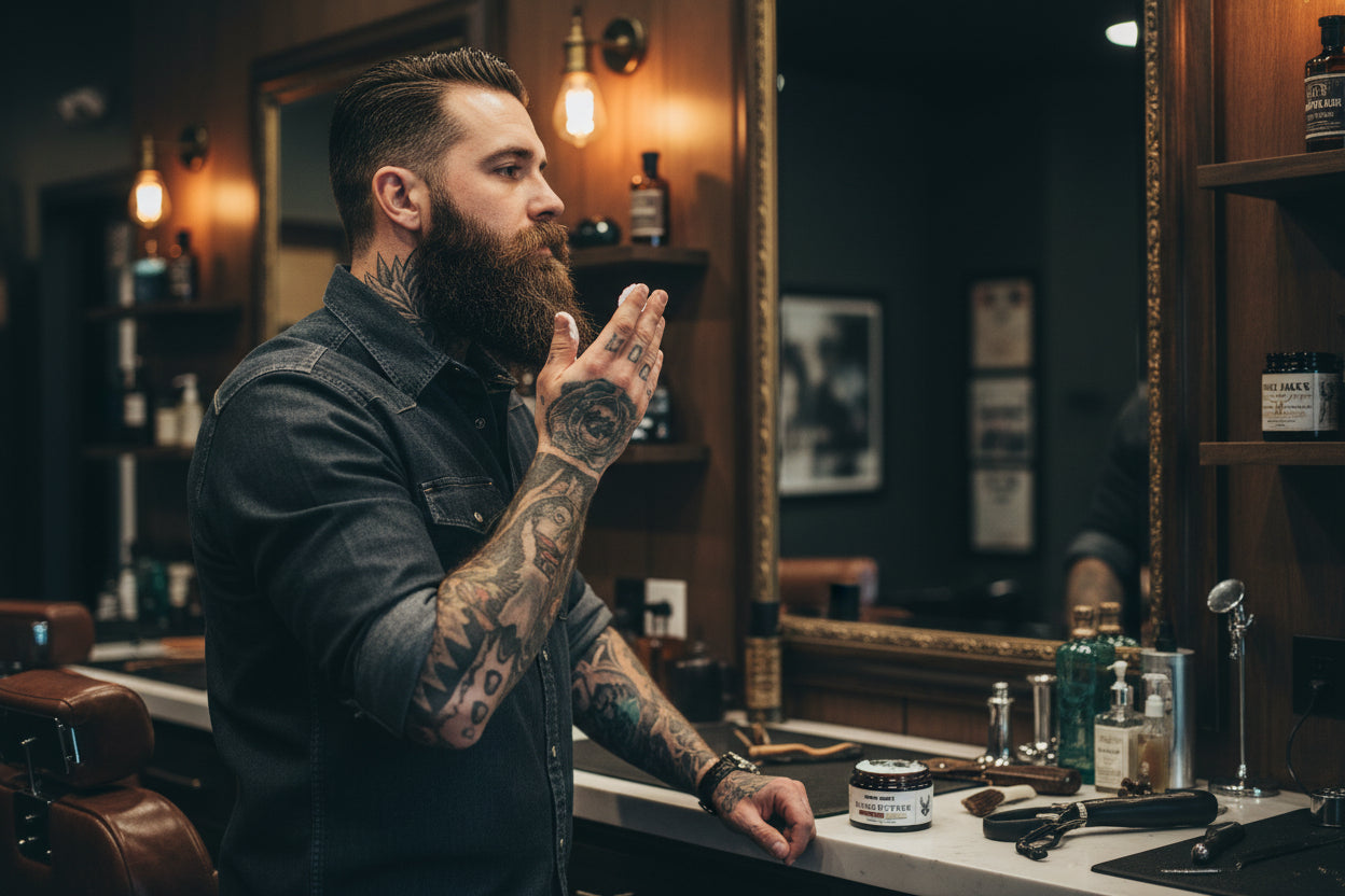 Ironwood Vanilla Beard Butter by Uncle Jack's - Sandalwood + Vanilla