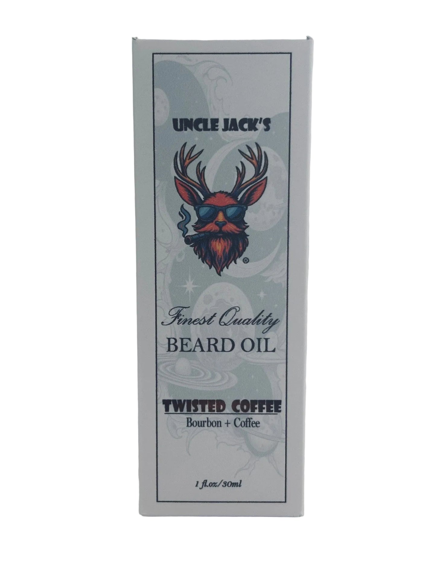 Twisted Coffee Beard Oil by Uncle Jack's -  Bourbon + Coffee