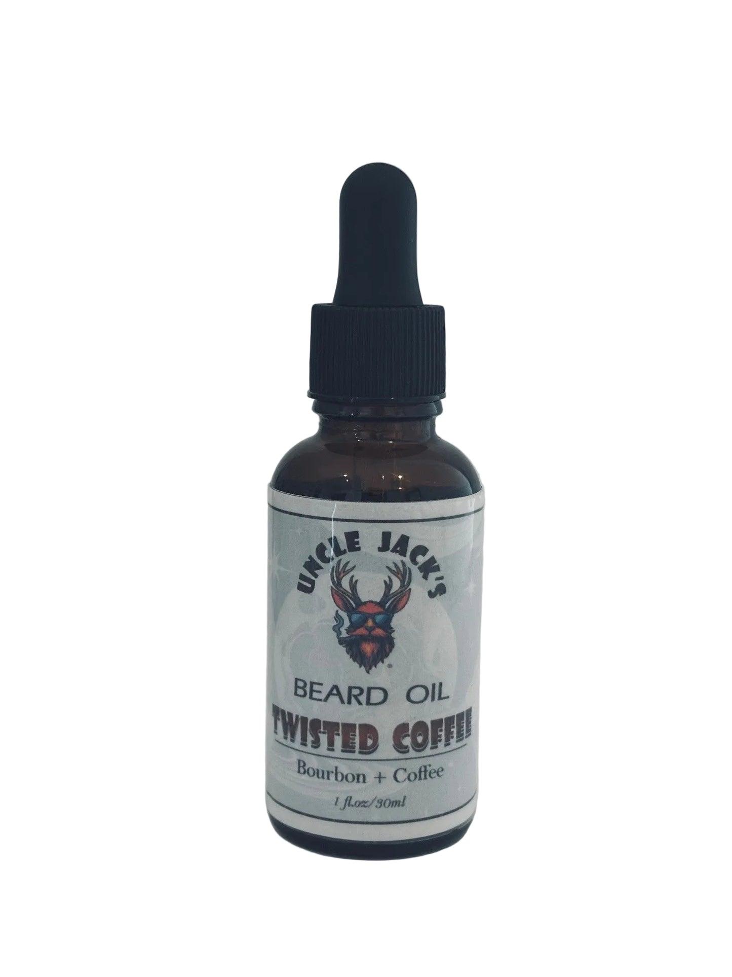 Twisted Coffee Beard Oil by Uncle Jack's -  Bourbon + Coffee