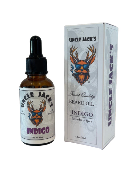 "INDIGO BEARD OIL" Lavender & Spice