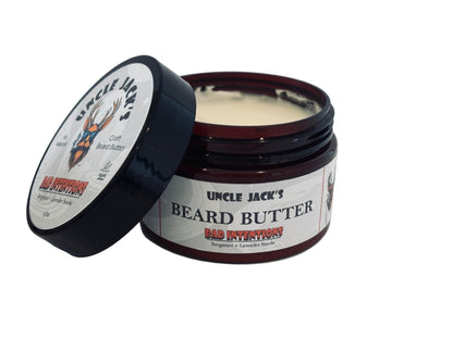 Bad Intentions Beard Butter by Uncle Jack's -  Bergamot & Lavender