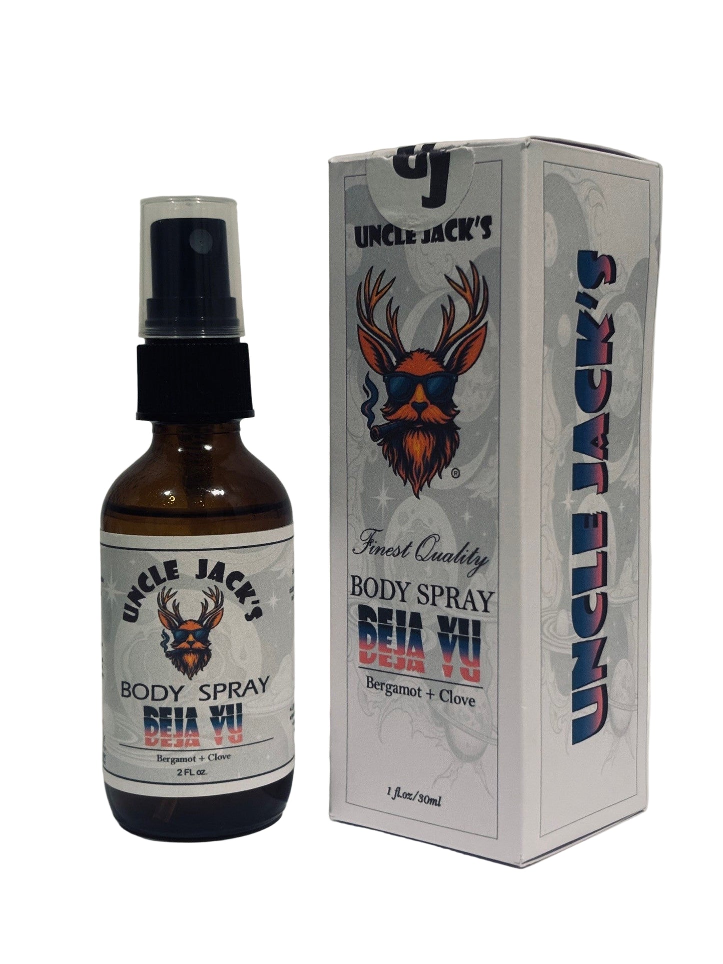 Deja Vu Body Spray by Uncle Jack's - Bergamot + Clove
